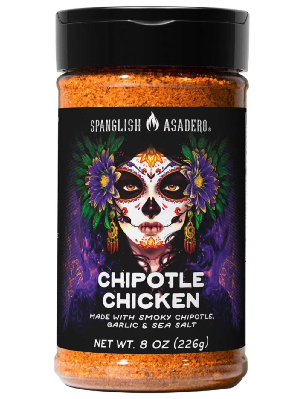 Spanglish Asadero Chipotle Chicken Seasoning, 8 oz.